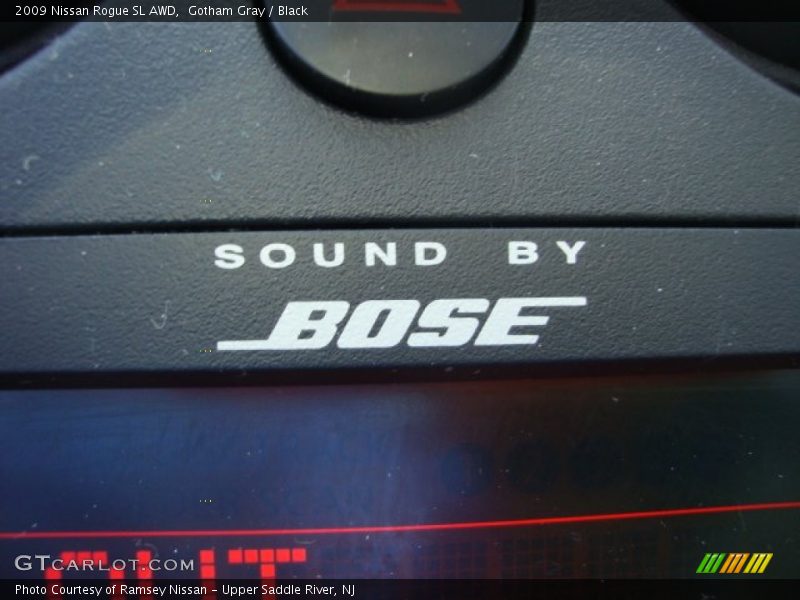 Gotham Gray / Black 2009 Nissan Rogue SL AWD