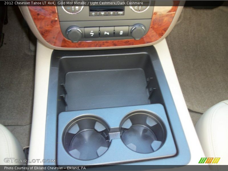 Gold Mist Metallic / Light Cashmere/Dark Cashmere 2012 Chevrolet Tahoe LT 4x4