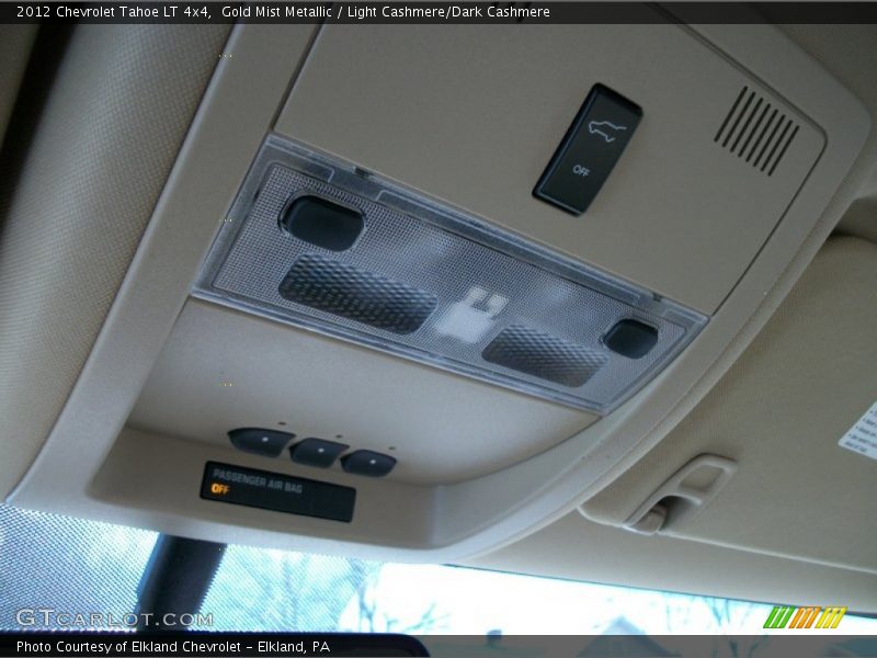 Gold Mist Metallic / Light Cashmere/Dark Cashmere 2012 Chevrolet Tahoe LT 4x4