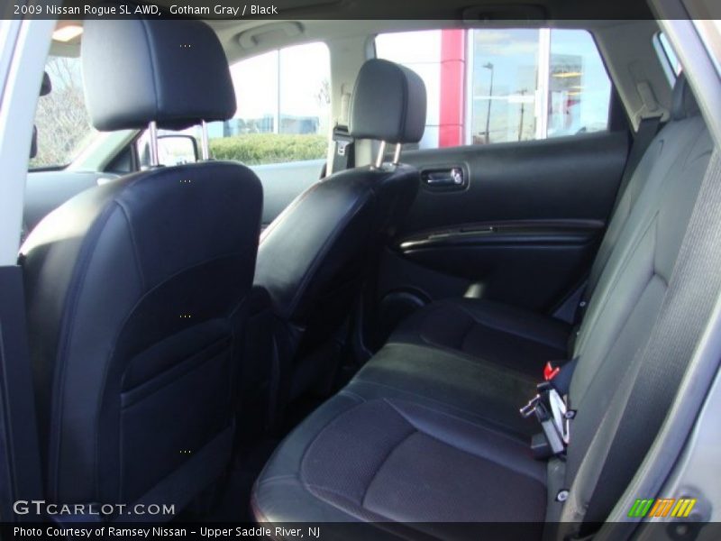 Gotham Gray / Black 2009 Nissan Rogue SL AWD