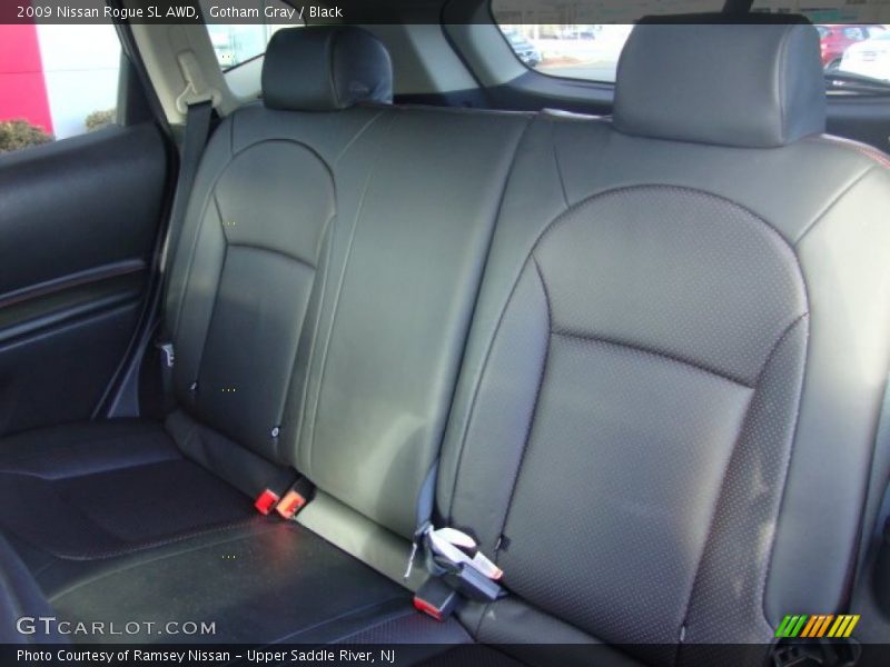 Gotham Gray / Black 2009 Nissan Rogue SL AWD