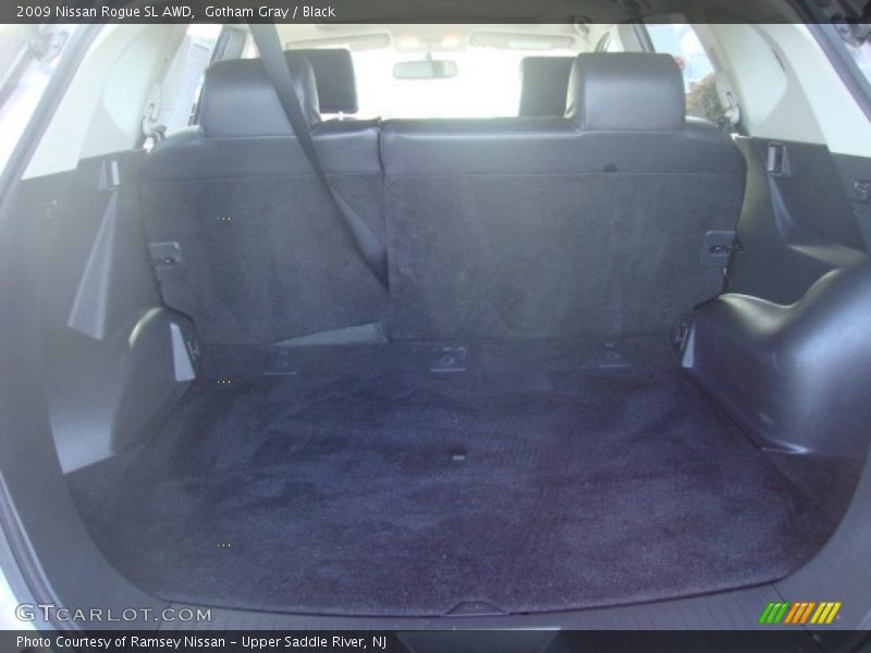 Gotham Gray / Black 2009 Nissan Rogue SL AWD