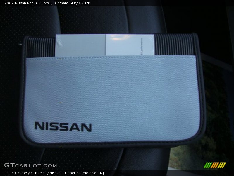 Gotham Gray / Black 2009 Nissan Rogue SL AWD