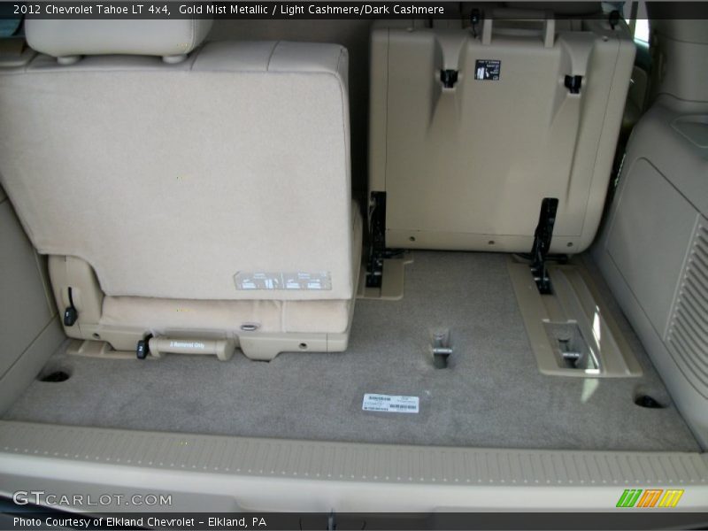 Gold Mist Metallic / Light Cashmere/Dark Cashmere 2012 Chevrolet Tahoe LT 4x4