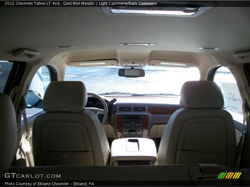 Gold Mist Metallic / Light Cashmere/Dark Cashmere 2012 Chevrolet Tahoe LT 4x4