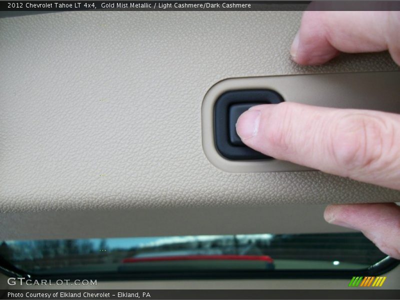Gold Mist Metallic / Light Cashmere/Dark Cashmere 2012 Chevrolet Tahoe LT 4x4