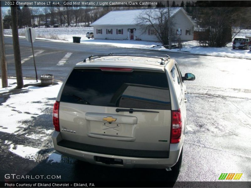 Gold Mist Metallic / Light Cashmere/Dark Cashmere 2012 Chevrolet Tahoe LT 4x4