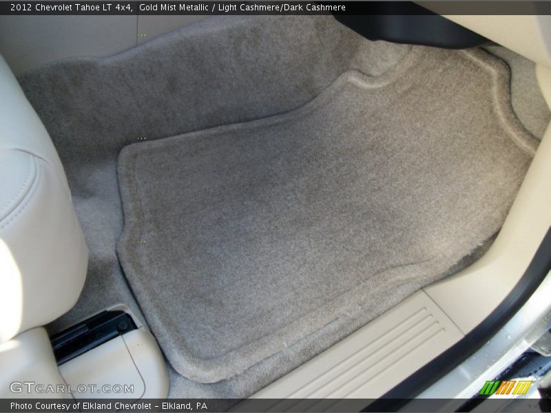 Gold Mist Metallic / Light Cashmere/Dark Cashmere 2012 Chevrolet Tahoe LT 4x4