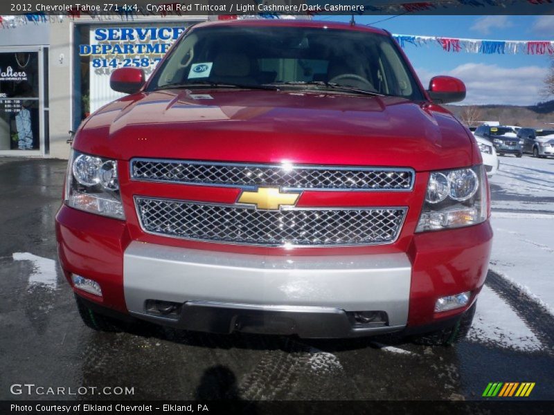 Crystal Red Tintcoat / Light Cashmere/Dark Cashmere 2012 Chevrolet Tahoe Z71 4x4