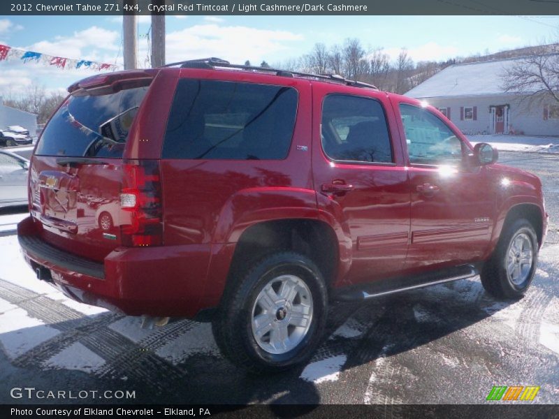 Crystal Red Tintcoat / Light Cashmere/Dark Cashmere 2012 Chevrolet Tahoe Z71 4x4