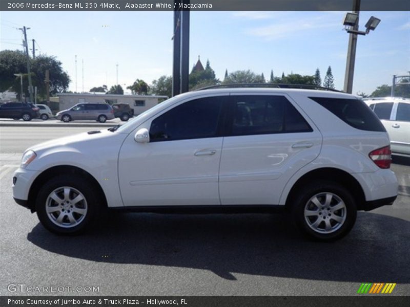 Alabaster White / Macadamia 2006 Mercedes-Benz ML 350 4Matic