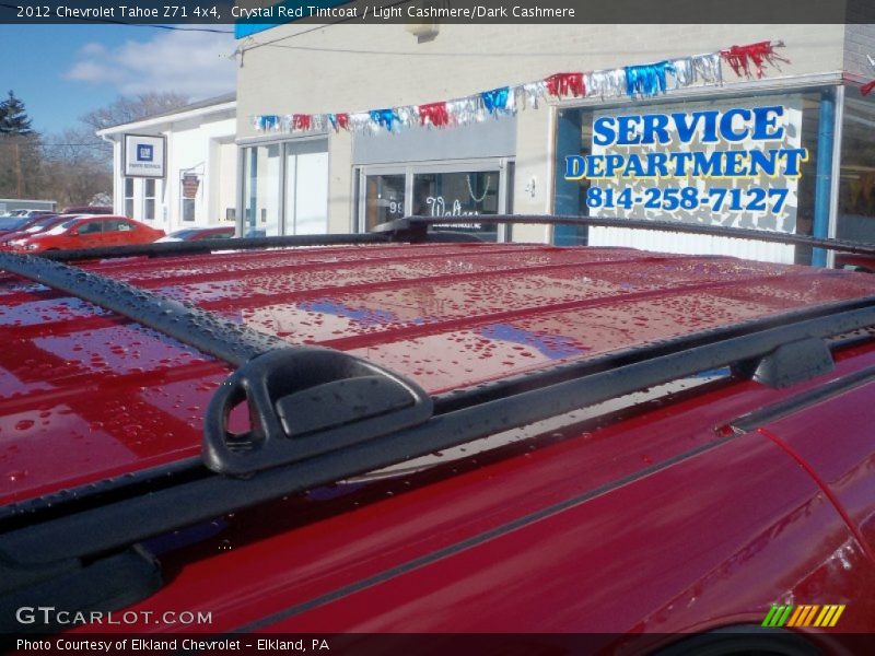 Crystal Red Tintcoat / Light Cashmere/Dark Cashmere 2012 Chevrolet Tahoe Z71 4x4