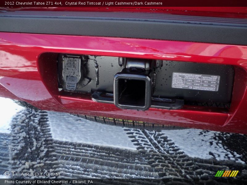 Crystal Red Tintcoat / Light Cashmere/Dark Cashmere 2012 Chevrolet Tahoe Z71 4x4