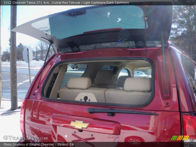 Crystal Red Tintcoat / Light Cashmere/Dark Cashmere 2012 Chevrolet Tahoe Z71 4x4