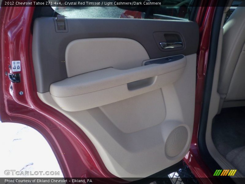Crystal Red Tintcoat / Light Cashmere/Dark Cashmere 2012 Chevrolet Tahoe Z71 4x4