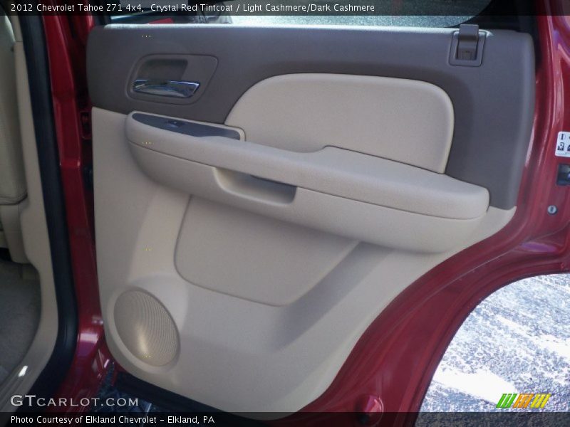 Crystal Red Tintcoat / Light Cashmere/Dark Cashmere 2012 Chevrolet Tahoe Z71 4x4