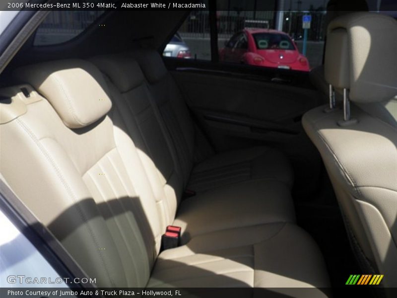 Alabaster White / Macadamia 2006 Mercedes-Benz ML 350 4Matic