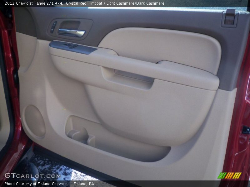 Crystal Red Tintcoat / Light Cashmere/Dark Cashmere 2012 Chevrolet Tahoe Z71 4x4