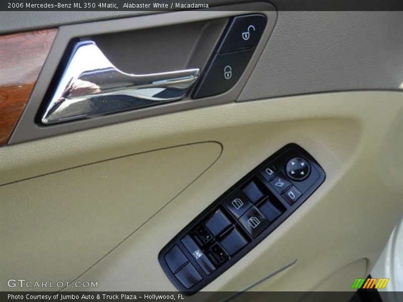 Alabaster White / Macadamia 2006 Mercedes-Benz ML 350 4Matic