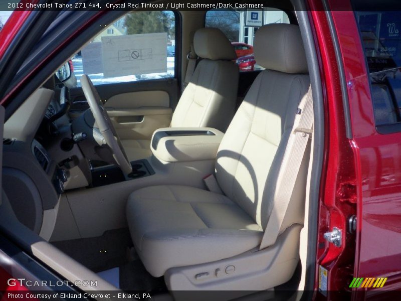 Crystal Red Tintcoat / Light Cashmere/Dark Cashmere 2012 Chevrolet Tahoe Z71 4x4