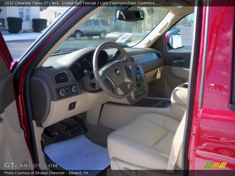 Crystal Red Tintcoat / Light Cashmere/Dark Cashmere 2012 Chevrolet Tahoe Z71 4x4