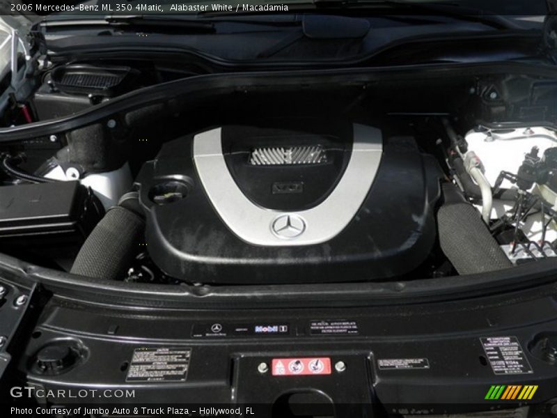 Alabaster White / Macadamia 2006 Mercedes-Benz ML 350 4Matic