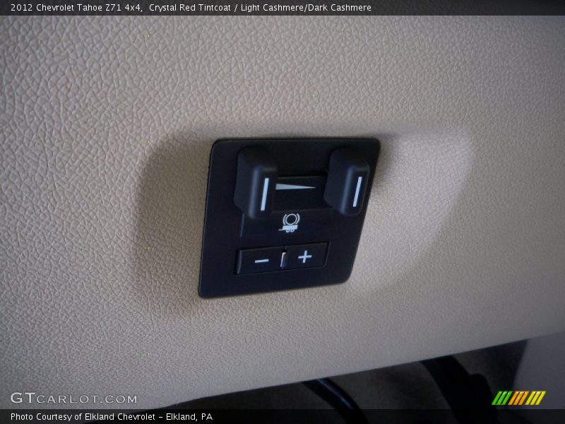 Crystal Red Tintcoat / Light Cashmere/Dark Cashmere 2012 Chevrolet Tahoe Z71 4x4