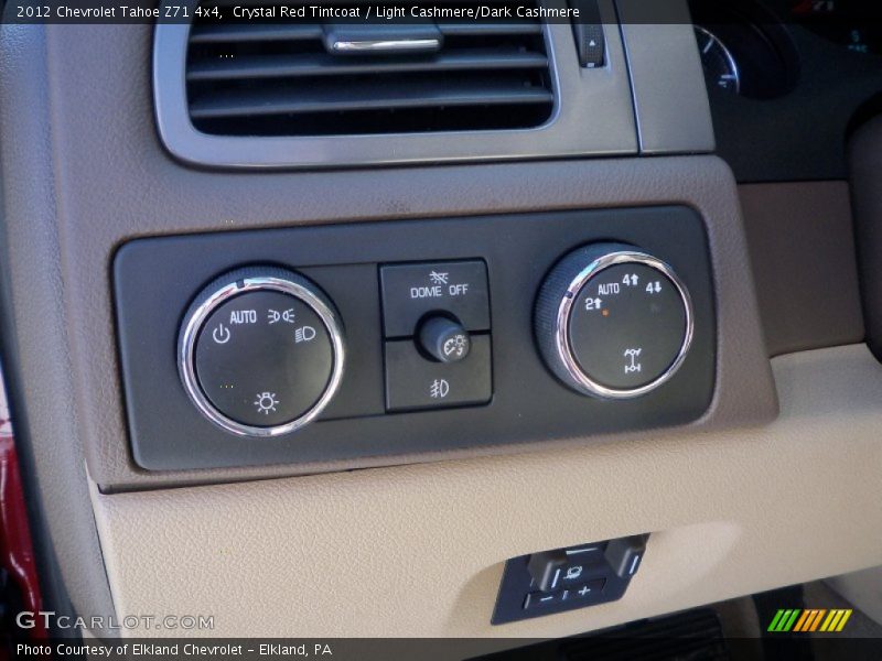 Controls of 2012 Tahoe Z71 4x4