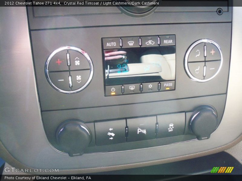 Controls of 2012 Tahoe Z71 4x4