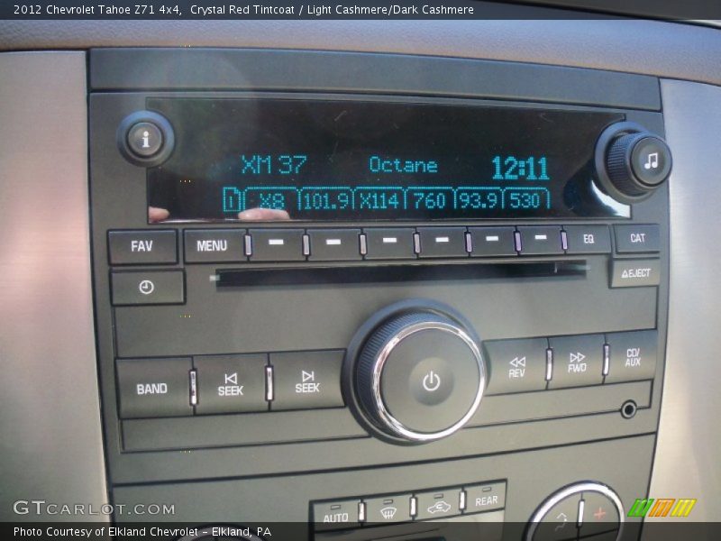 Audio System of 2012 Tahoe Z71 4x4