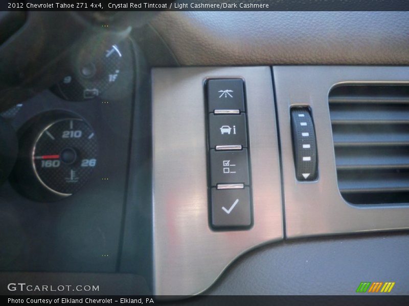 Crystal Red Tintcoat / Light Cashmere/Dark Cashmere 2012 Chevrolet Tahoe Z71 4x4
