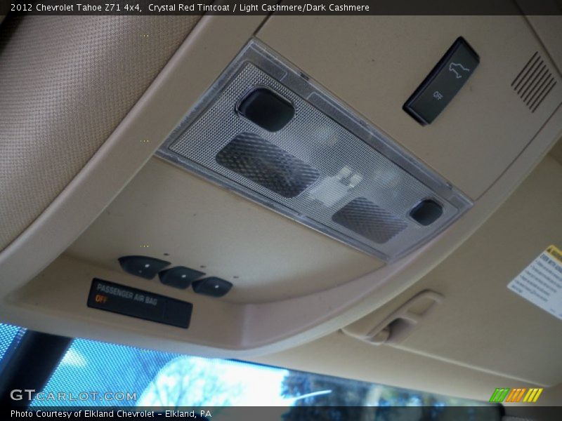 Crystal Red Tintcoat / Light Cashmere/Dark Cashmere 2012 Chevrolet Tahoe Z71 4x4