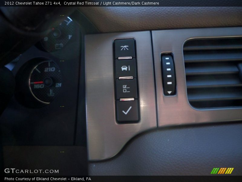 Crystal Red Tintcoat / Light Cashmere/Dark Cashmere 2012 Chevrolet Tahoe Z71 4x4