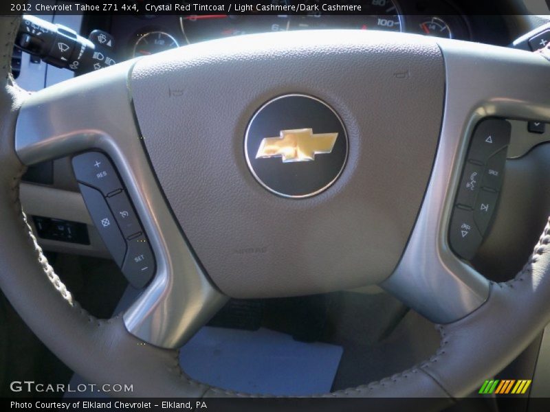 Crystal Red Tintcoat / Light Cashmere/Dark Cashmere 2012 Chevrolet Tahoe Z71 4x4