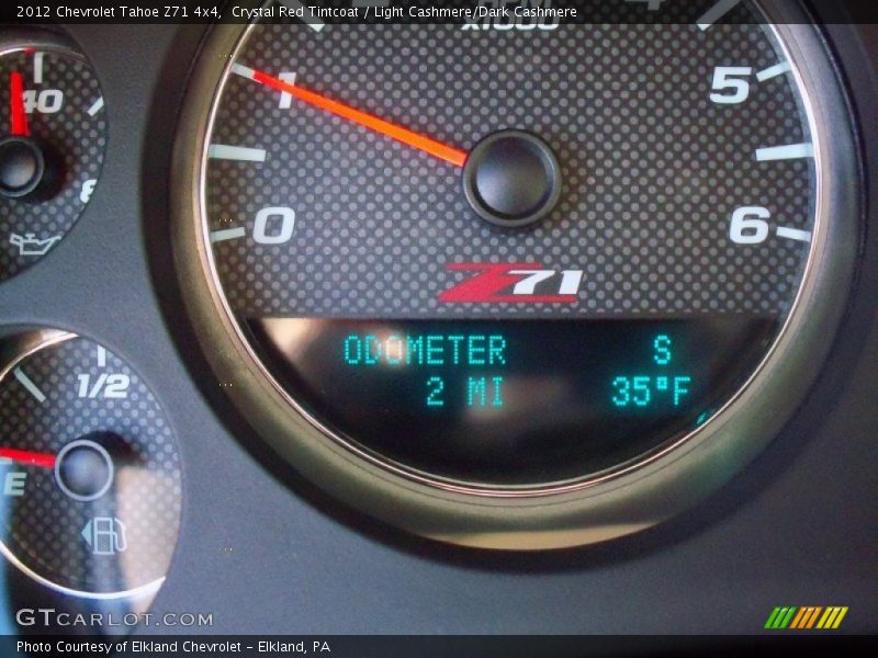  2012 Tahoe Z71 4x4 Z71 4x4 Gauges