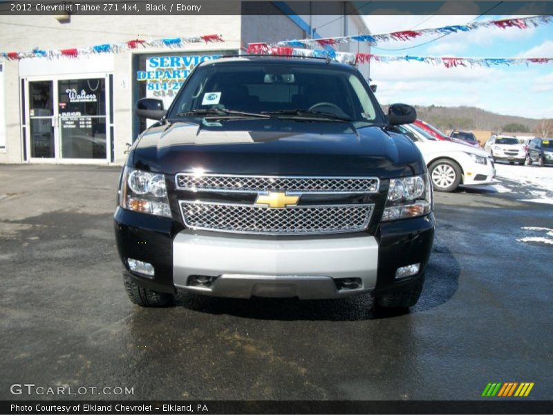 Black / Ebony 2012 Chevrolet Tahoe Z71 4x4