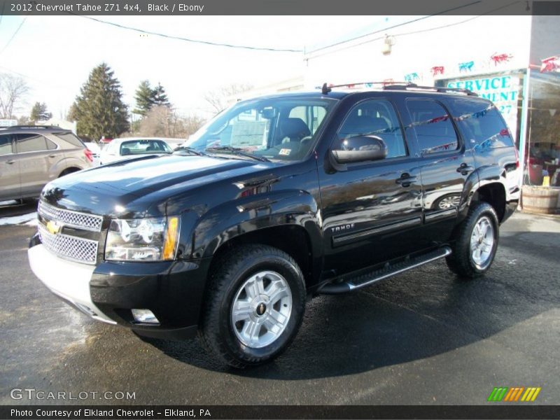 Black / Ebony 2012 Chevrolet Tahoe Z71 4x4