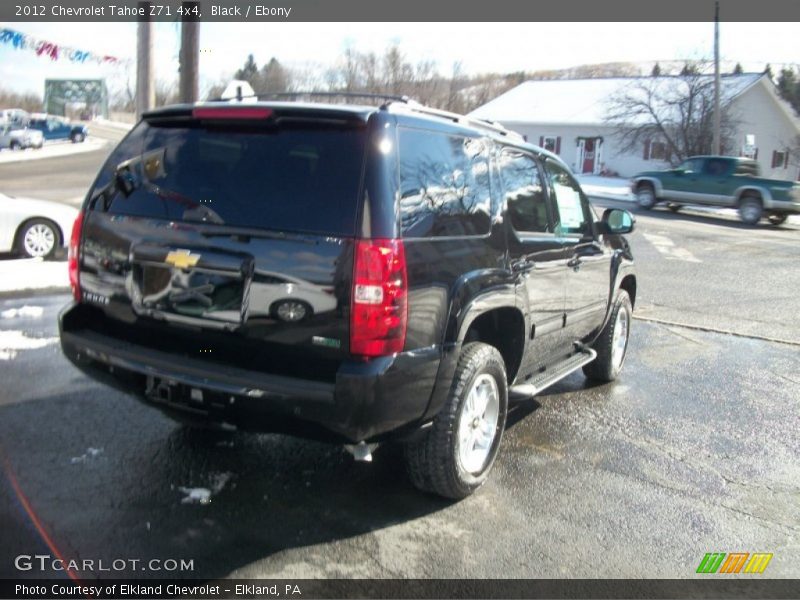 Black / Ebony 2012 Chevrolet Tahoe Z71 4x4