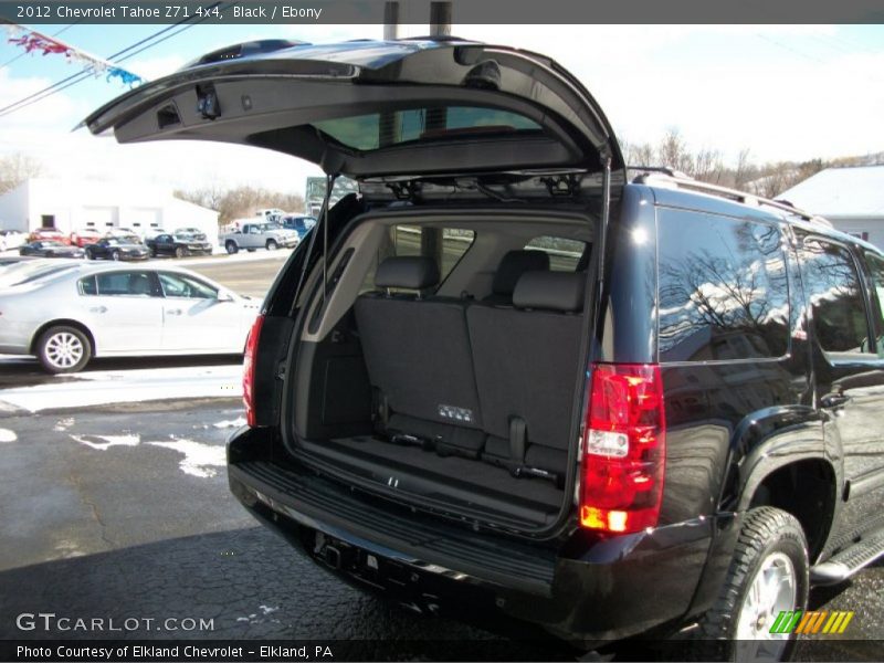 Black / Ebony 2012 Chevrolet Tahoe Z71 4x4