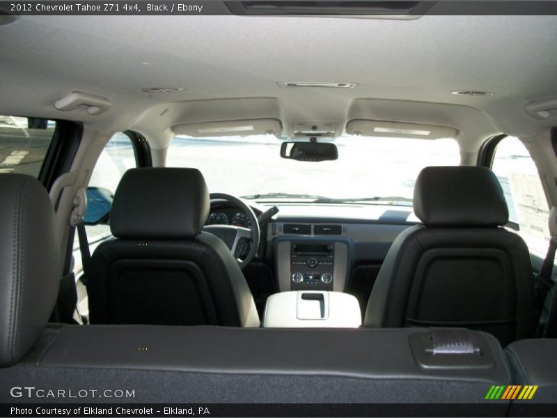 Black / Ebony 2012 Chevrolet Tahoe Z71 4x4