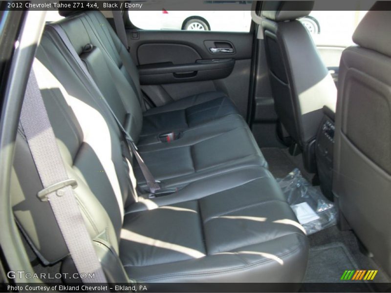 Black / Ebony 2012 Chevrolet Tahoe Z71 4x4