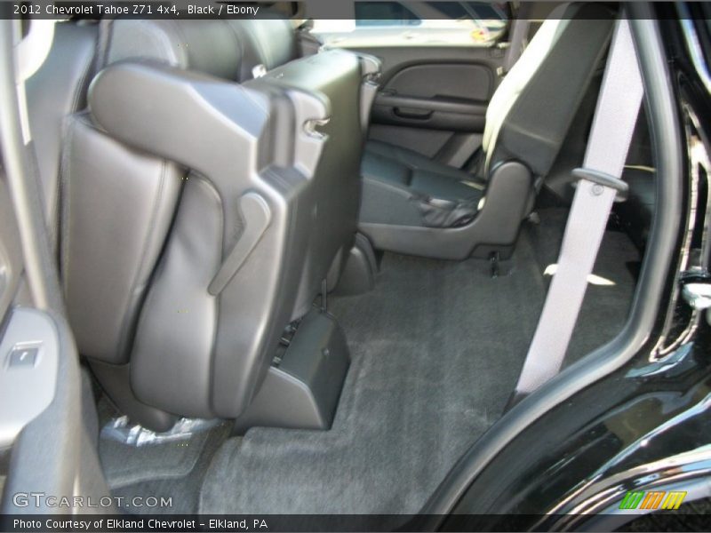 Black / Ebony 2012 Chevrolet Tahoe Z71 4x4