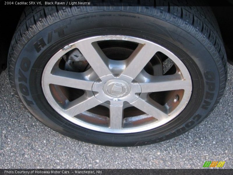 Black Raven / Light Neutral 2004 Cadillac SRX V6