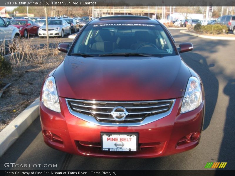 Tuscan Sun Red / Charcoal 2010 Nissan Altima 2.5 S