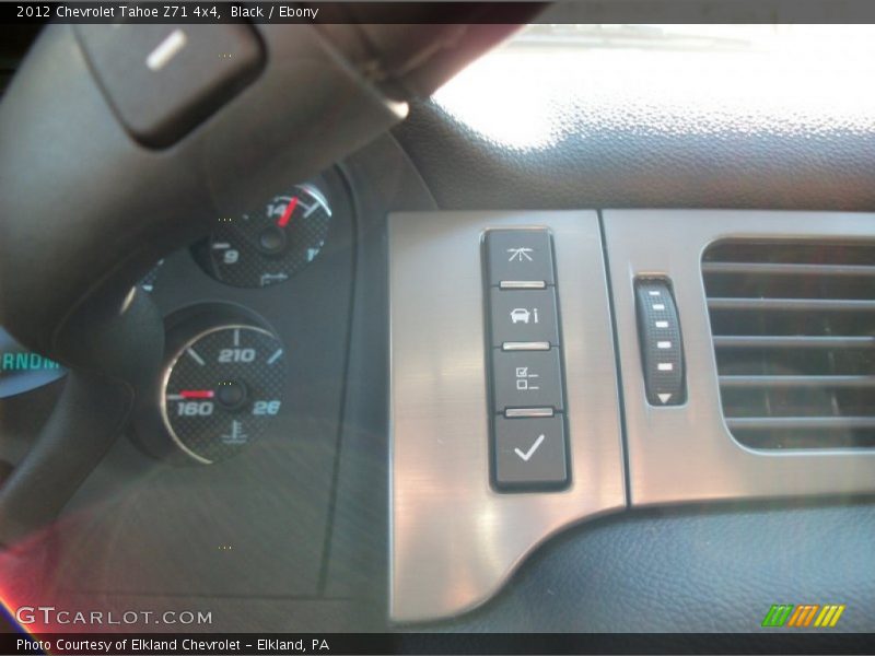 Black / Ebony 2012 Chevrolet Tahoe Z71 4x4