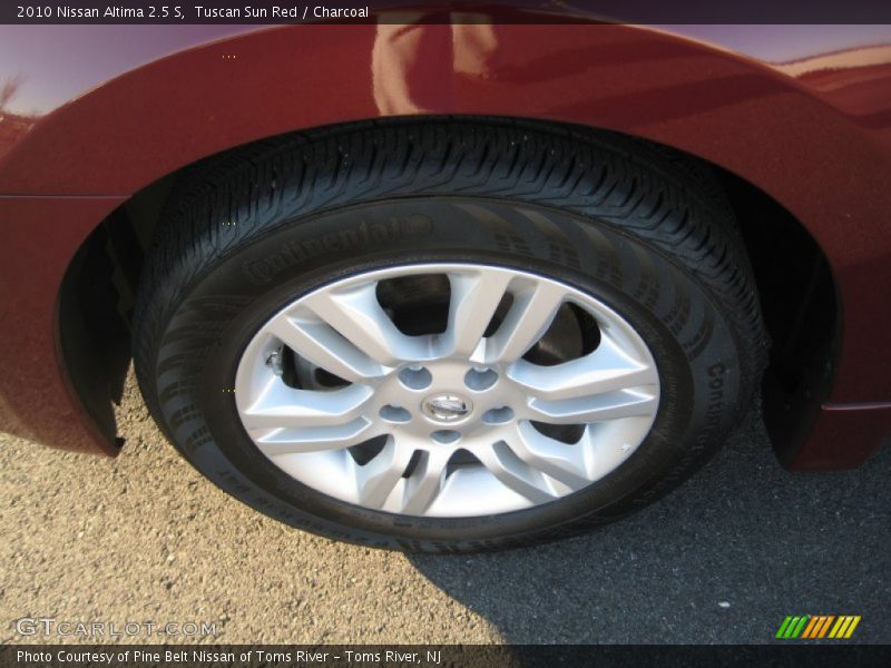 Tuscan Sun Red / Charcoal 2010 Nissan Altima 2.5 S