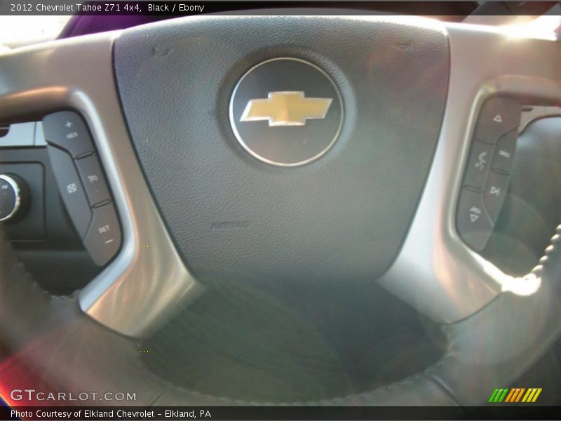 Black / Ebony 2012 Chevrolet Tahoe Z71 4x4