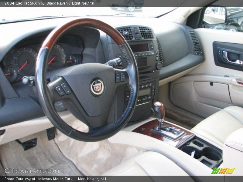 Black Raven / Light Neutral 2004 Cadillac SRX V6