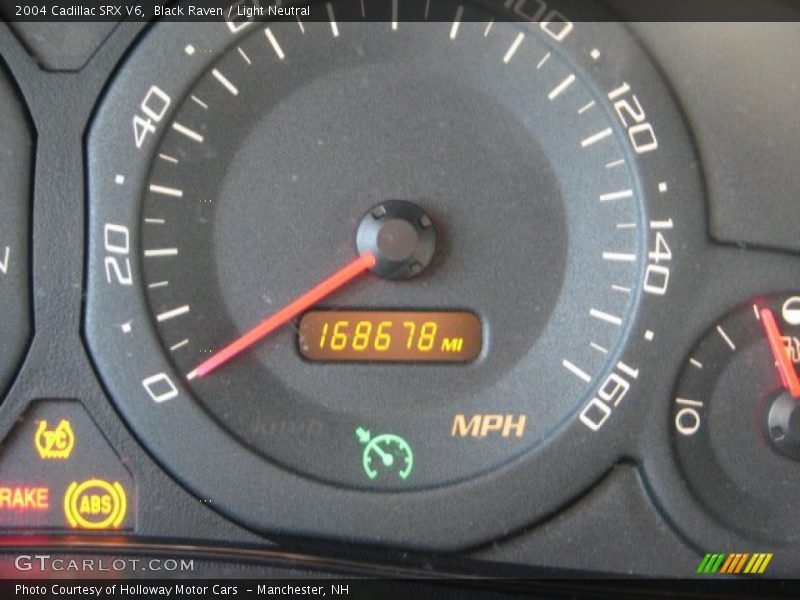 Black Raven / Light Neutral 2004 Cadillac SRX V6