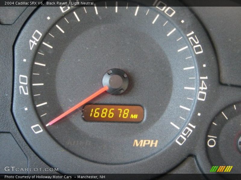 Black Raven / Light Neutral 2004 Cadillac SRX V6